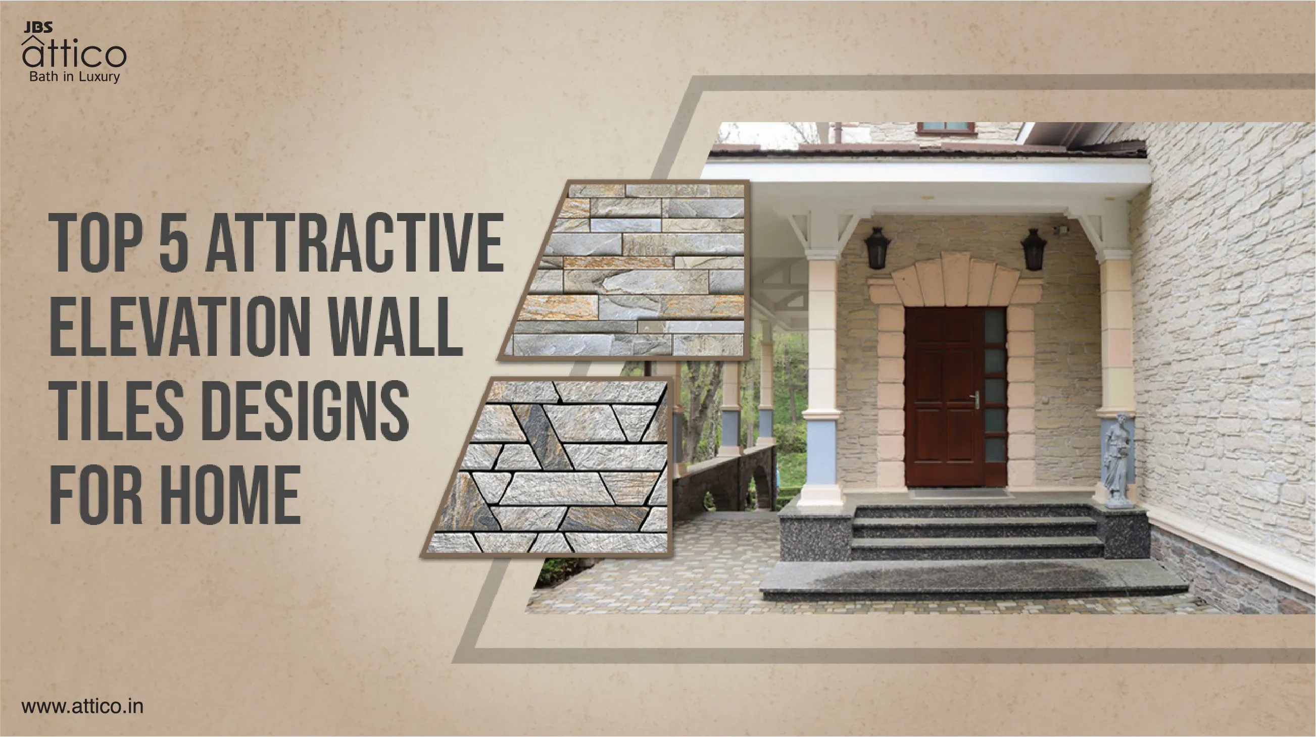 Top 5 Attractive Elevation Wall Tiles Designs For Home Top 5 Attractive Elevation Wall Tiles Designs For Home